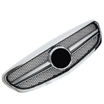 Griglia sportiva per Mercedes W205 CLASSIC C 2014-2018 C63 AMG CROMATA