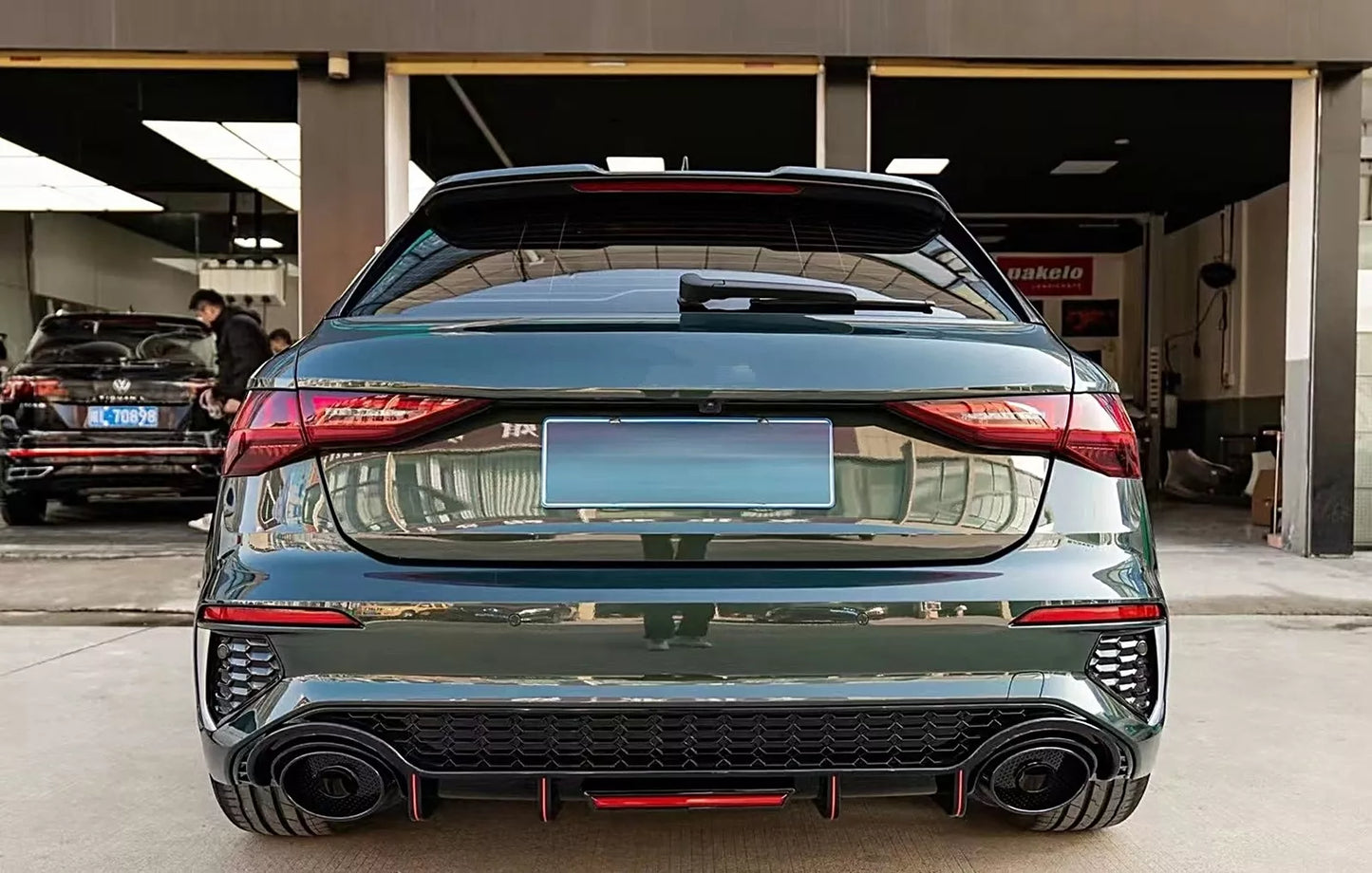 ⭐Diffusore per Audi A3 8Y Hatchback S-Line S3 2020- Suggerimenti Scarico⭐