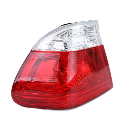 Fanale posteriore esterno rosso bianco trasparente sinistro per BMW Serie 3 E46