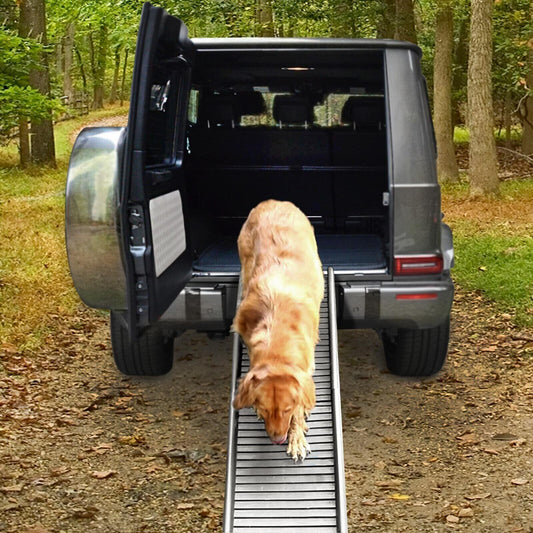 Dog Ramp for Car, Aid to Get on Board, Non-Slip, Foldable