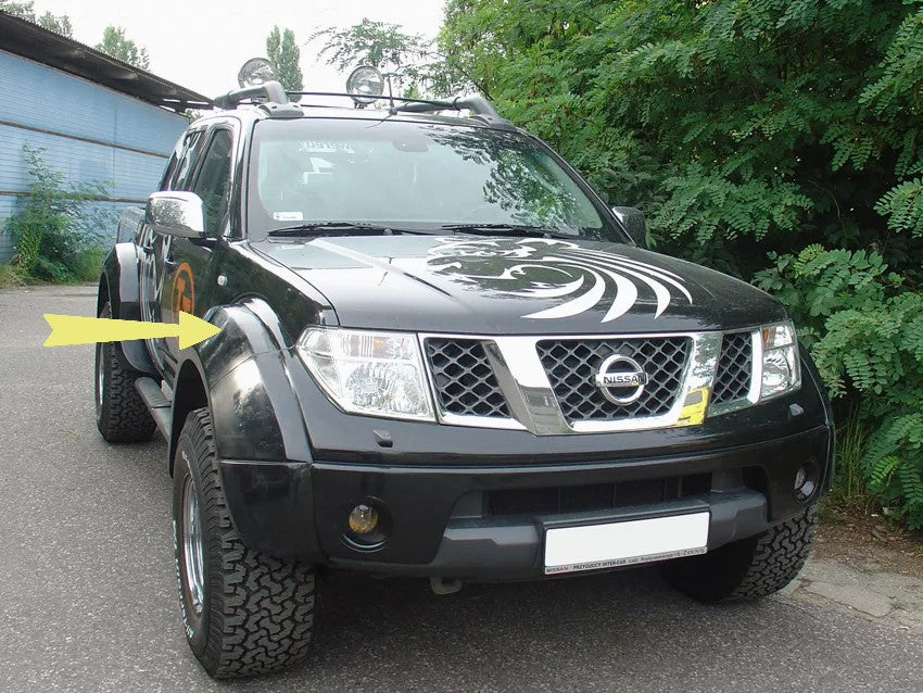 💥KIT ESTENSIONI ADATTO PER NISSAN NAVARA D40 (2005-2010)💥