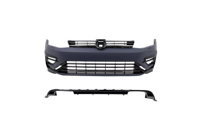 😎Kit carrozzeria per griglia paraurti VW Golf 7.5 Facelift Hatchback 17-20 R 😎