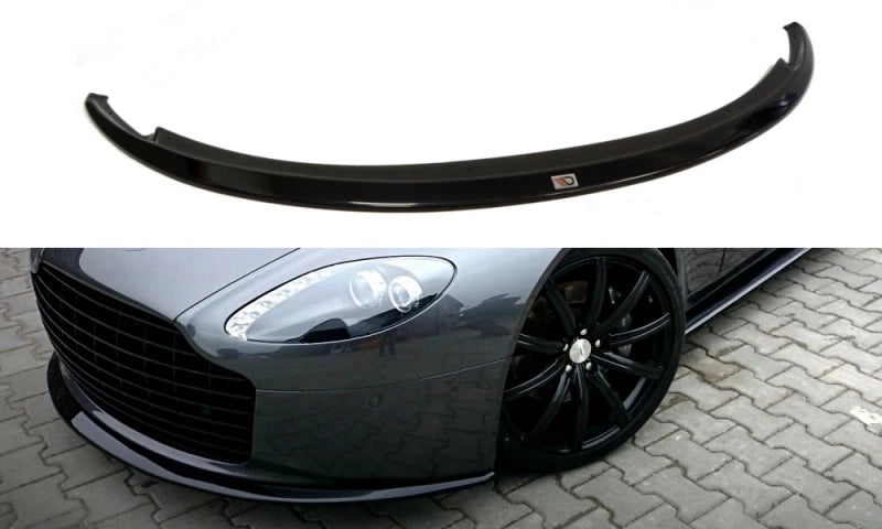 💕Splitter adatto per  Aston Martin V8 Vantage  nero lucido 💕