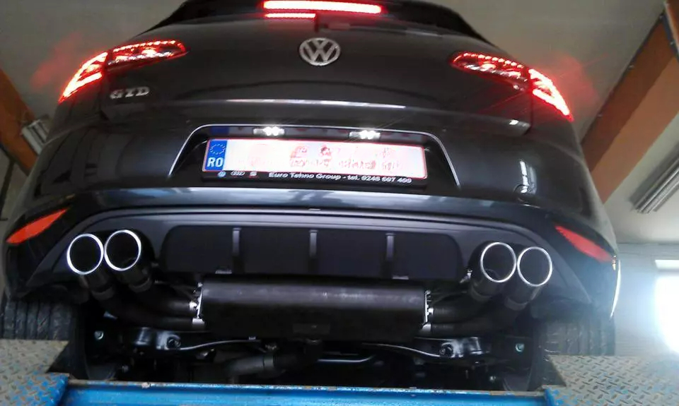 DIFFUSORE POSTERIORE adatto per VW GOLF VII 7