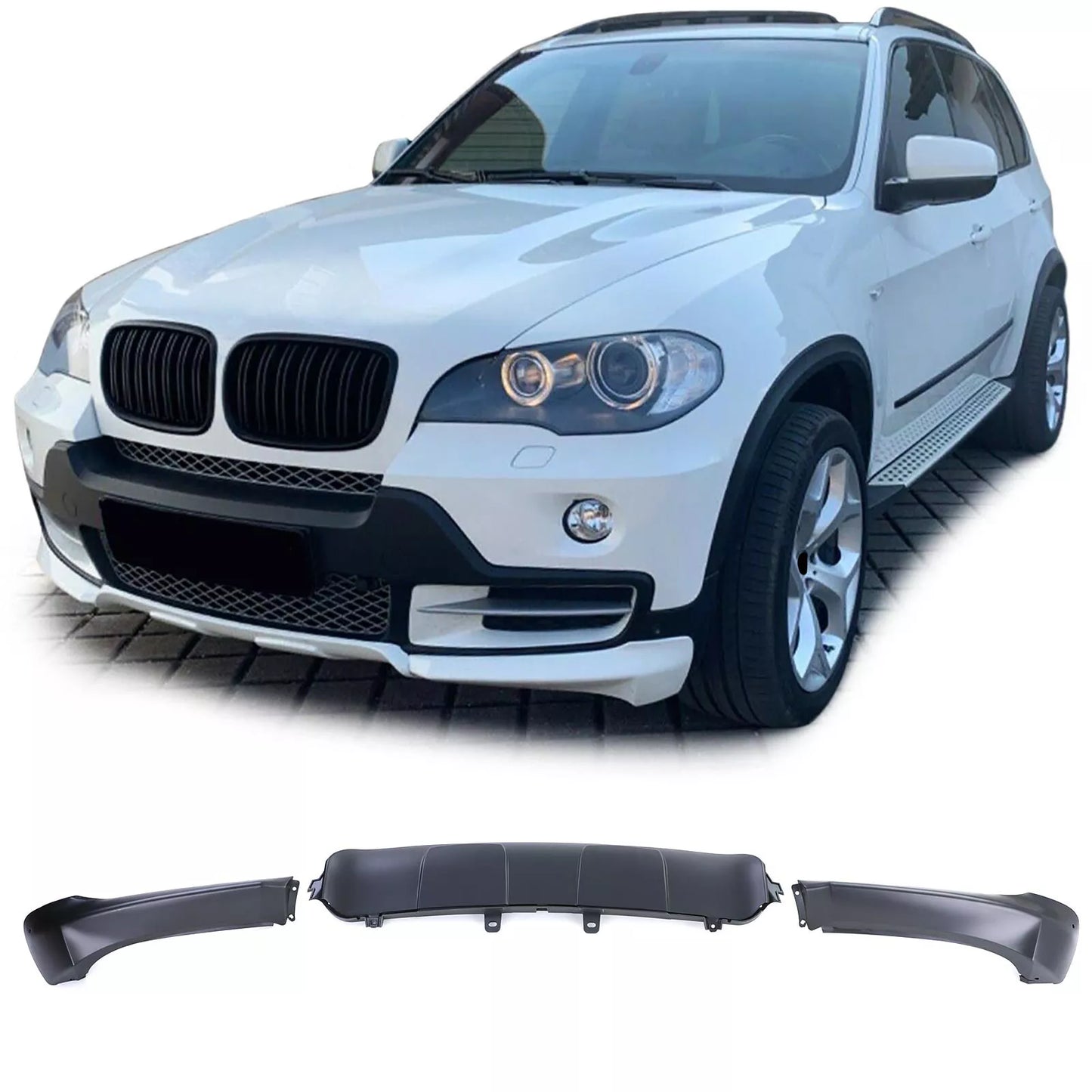 🔥Kit spoiler aerodinamico Performance Paraurti posteriore per BMW X5 E70 07-10🔥