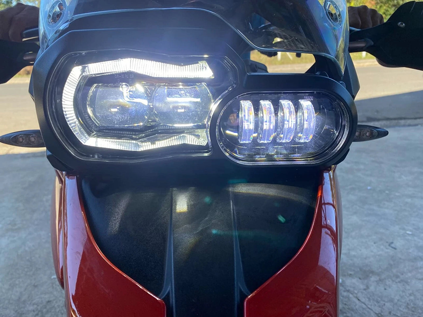 🔥Faro LED Omologato – BMW F800GS / F800GS Adventure / F800R / F700GS🔥