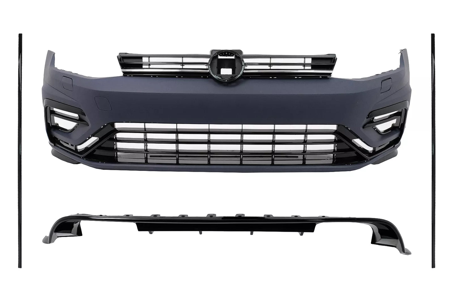 😎Kit carrozzeria per griglia paraurti VW Golf 7.5 Facelift Hatchback 17-20 R 😎