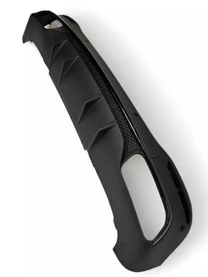 Diffusore+ terminali di scarico NERO ADATTO PER  Mercedes W167 GLE SUV