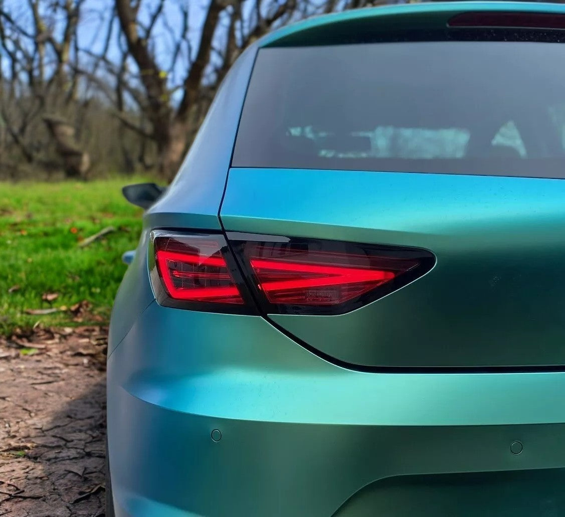 Black LED Rear Lights for SEAT LEON 5F ORIGINAL LED DYNAMIC INDICATORS