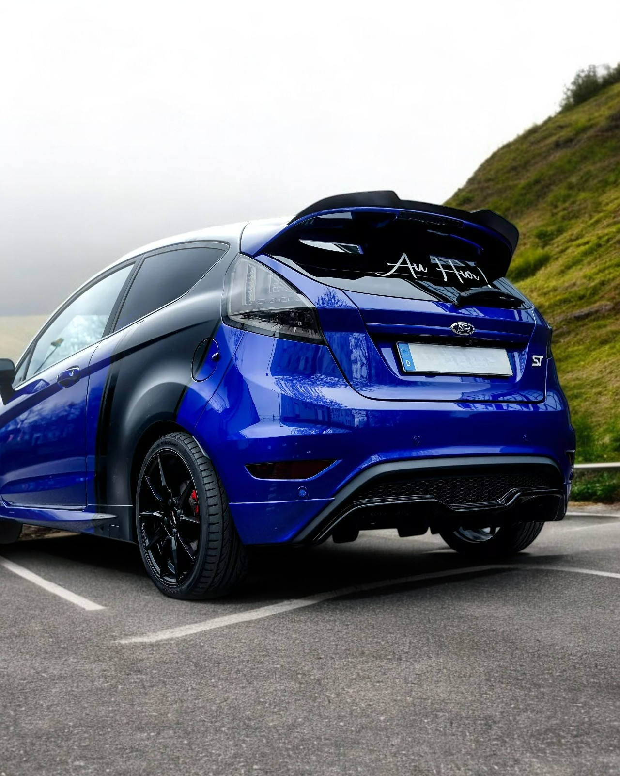 Ford Fiesta anno 13-17 Facelift smoke luci posteriori fanale posteriore