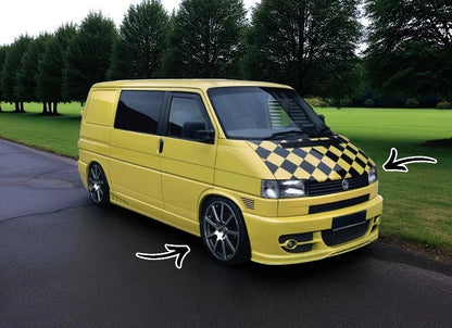 💫Kit Carrozzeria SS Look per VW T4 Transporter (1990–2003) Paraurti Anteriore💫