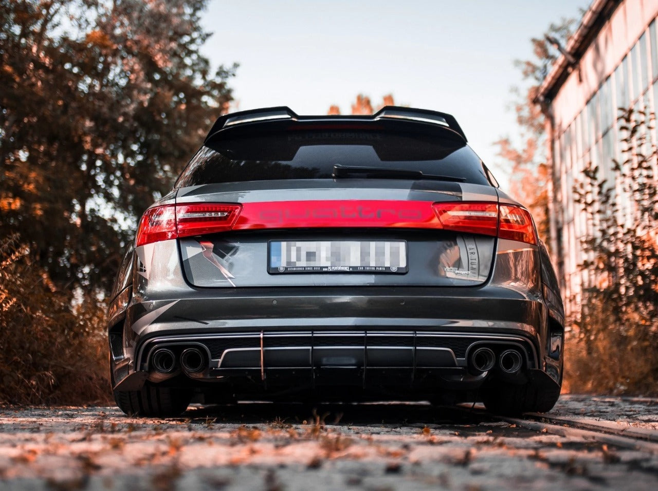 💫Spoiler Tetto adatto per Audi S6 / A6 S-Line C7 / C7 FL Avant 2012-2017💫