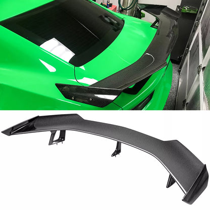 Spoiler posteriore spoiler per Chevrolet Camaro Coupe Convertible ZL1 2016- look carbonio