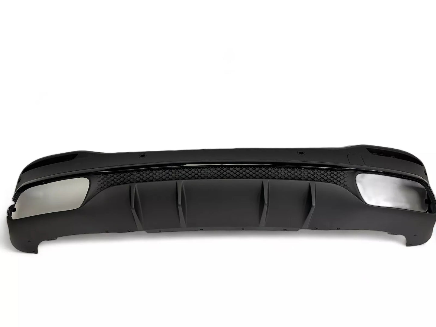 Diffusore+ terminali di scarico NERO ADATTO PER  Mercedes W167 GLE SUV