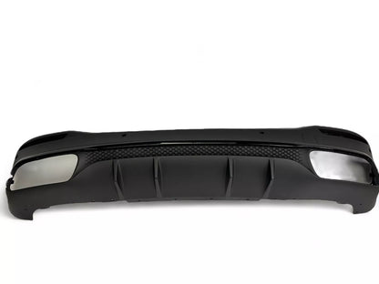 Diffusore+ terminali di scarico NERO ADATTO PER  Mercedes W167 GLE SUV