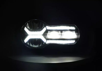 🔥Fari Anteriori LED E24 – BMW R1200GS K50 / ADV K51🔥