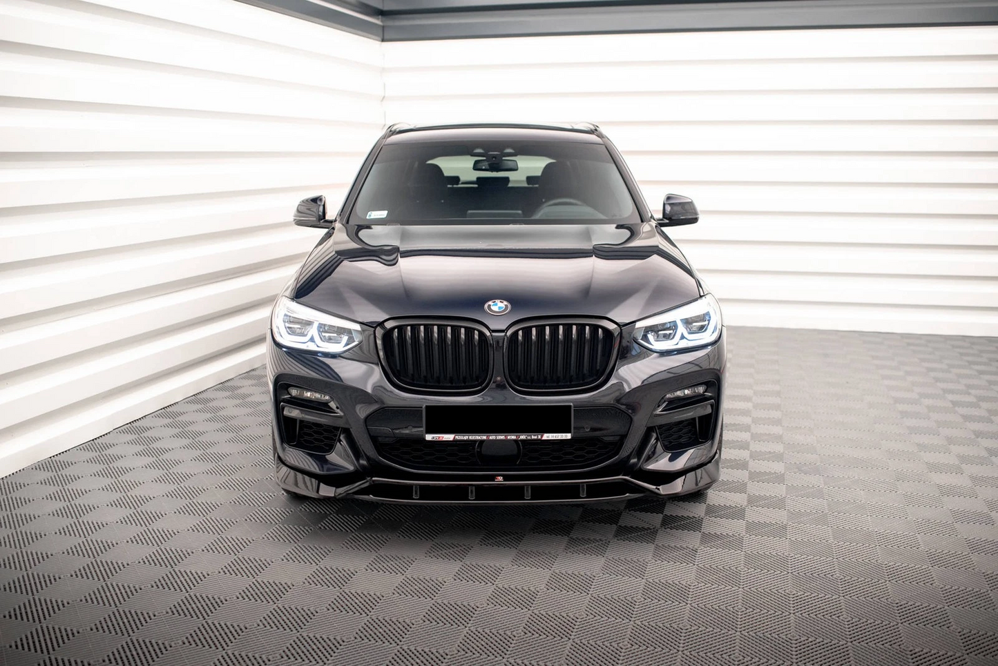 💫Street+ Splitter Anteriore V.2 adatto per BMW X3 M40d / M40i / M-Pack💫