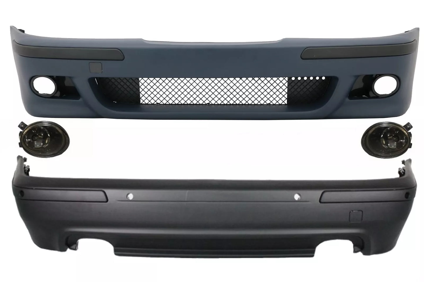 😎Body Kit per BMW E39 5 95-03 Doppio Presa M5 Look Fendinebbia😎