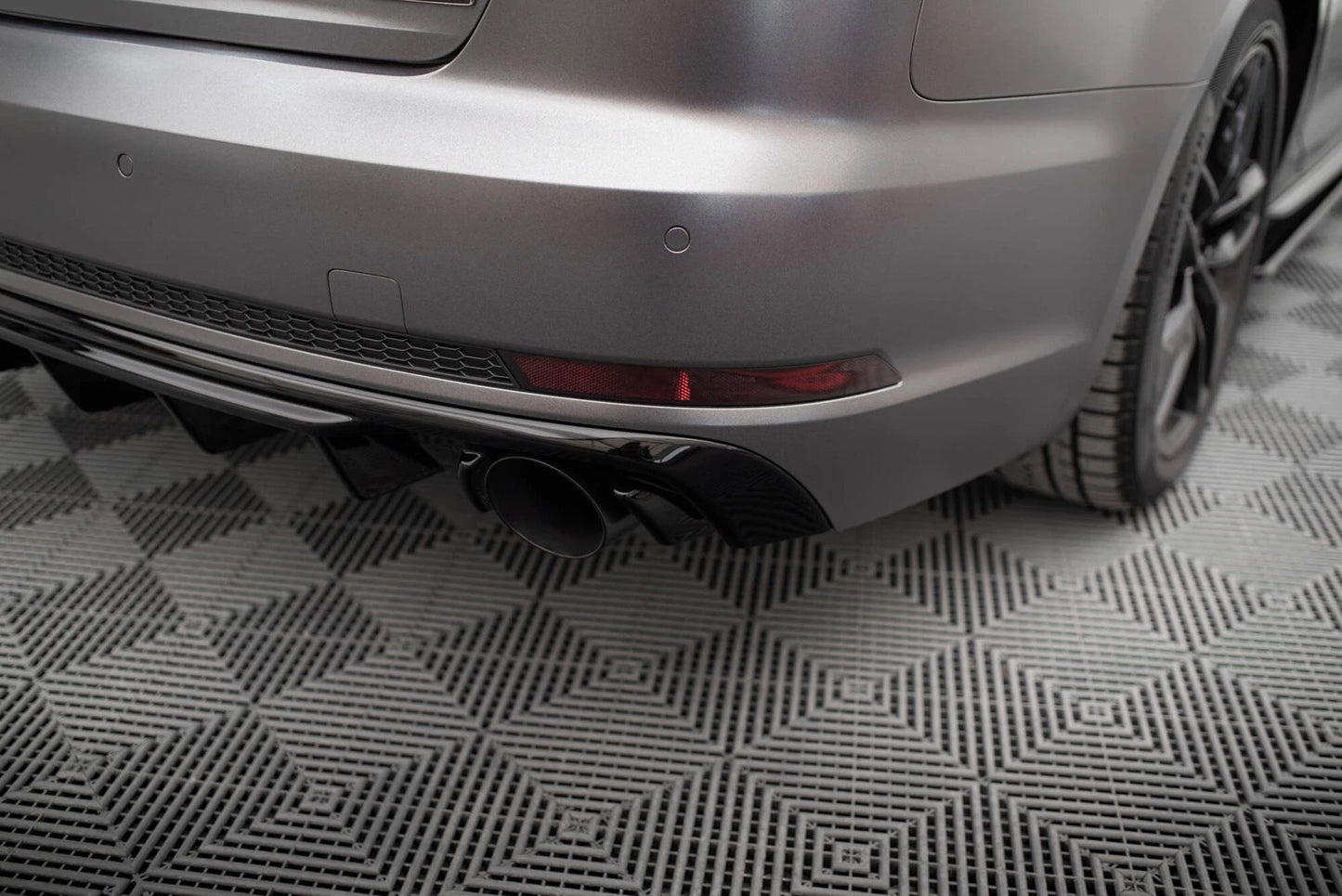 💫ART.8638 Street+ Diffusore Posteriore V.1 adatto per Audi A4 S-line B9💫