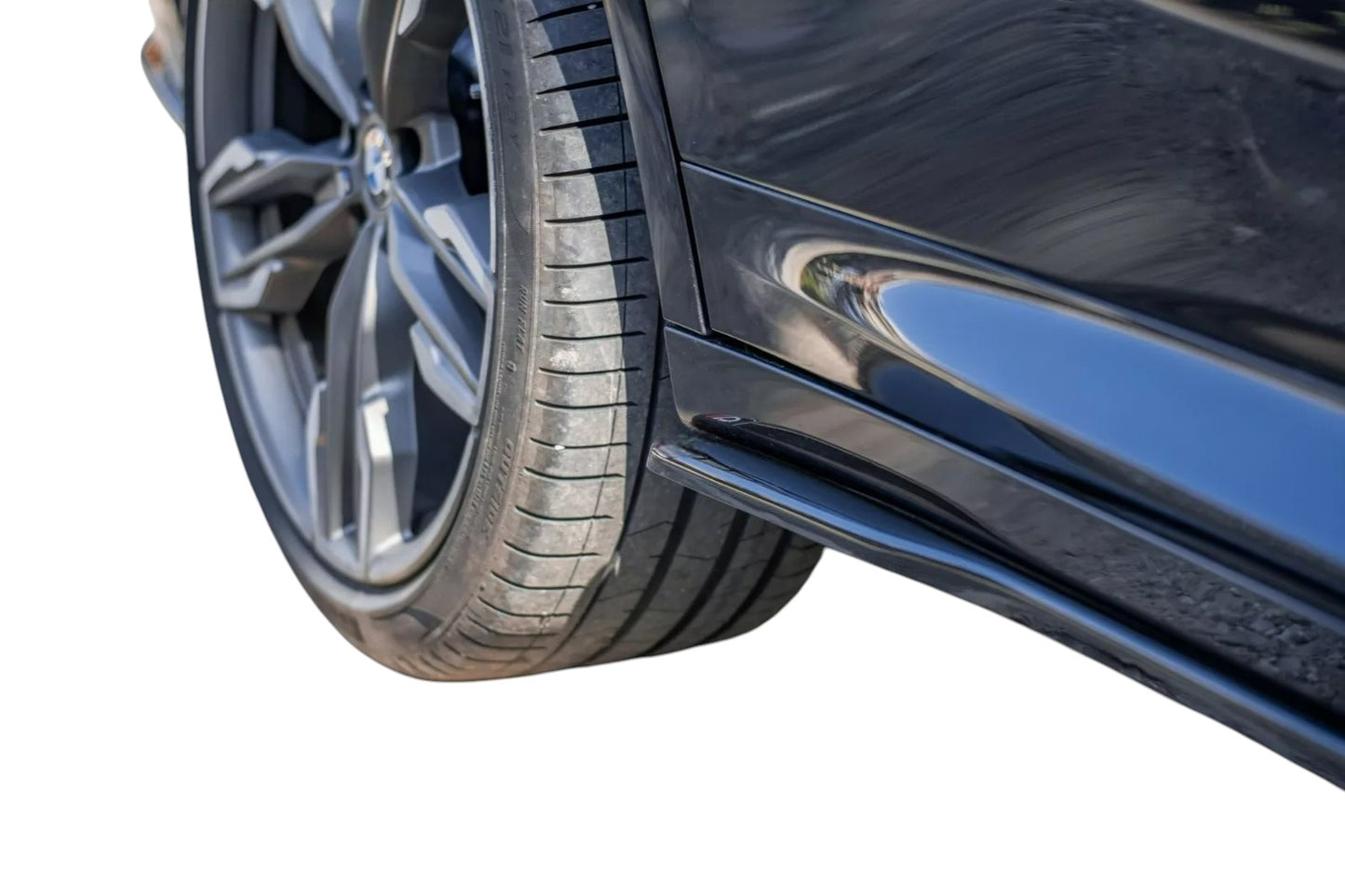 ✨MINIGONNE design nero lucido ABS ADATTE per BMW X4 M Sport G02 2018+ ✨