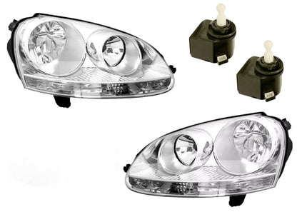 🔥Fari Anteriori VW Golf 5 2003–2009 con Lampadine OSRAM H7 + Attuatore🔥