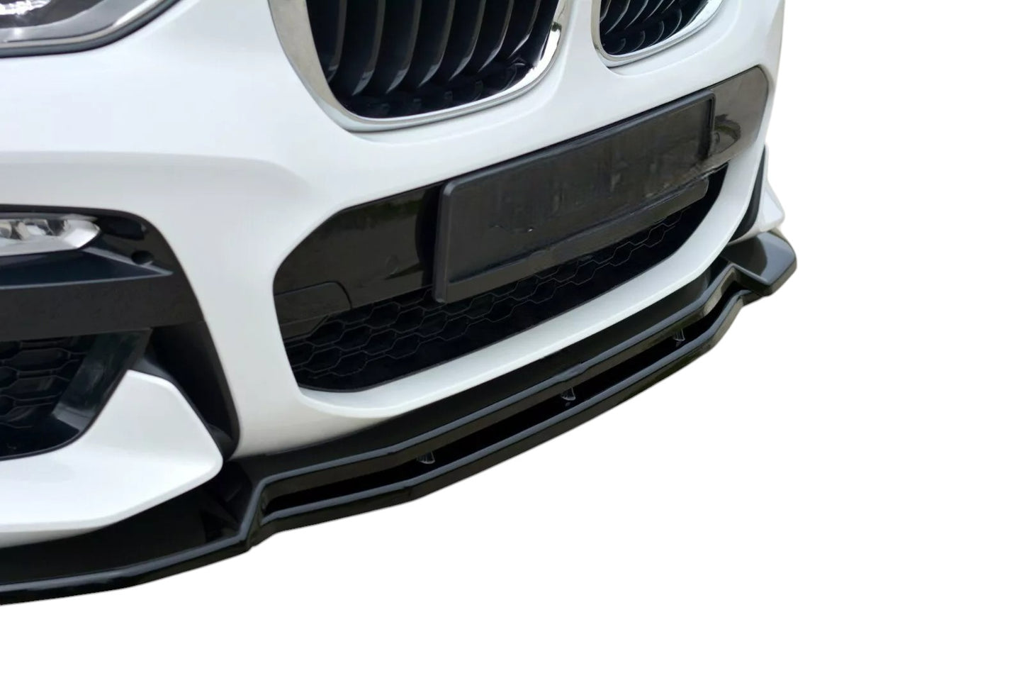 ✨Splitter anteriore V1 design nero lucido ABS per BMW X3 G01   2018 +✨