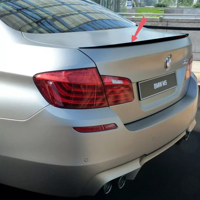 ✨Spoiler posteriore nero lucido adatto per BMW Serie 5 F10 ✨