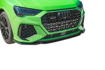 ✨SPLITTER V1 design nero lucido ABS per Audi Rsq3 (F3)  2019+✨