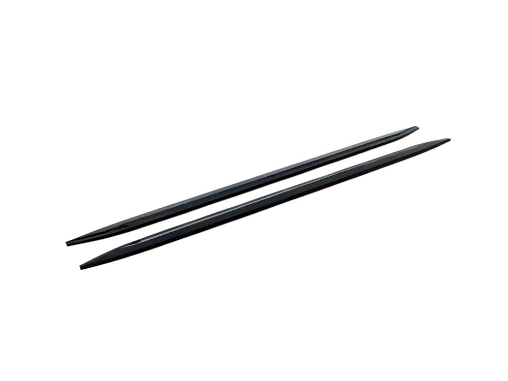 ✨MINIGONNE LATERALI V2 design nero lucido ABS per BMW M4 G82 2021+✨