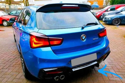 💙LCI Gloss Black Rear Diffuser suitable for BMW 1 Series F20 F21💙