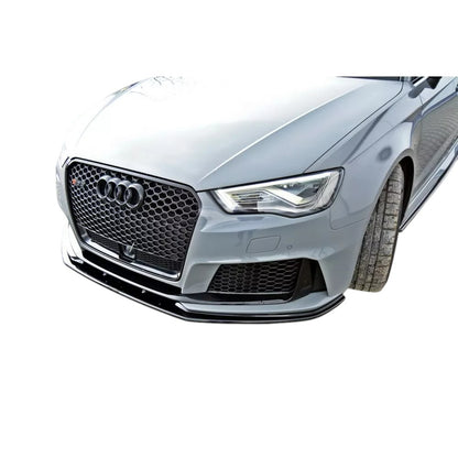 ✨SPLITTER V2 Design Nero Lucido per Audi Rs3 8Va Sportback 2015-2017✨