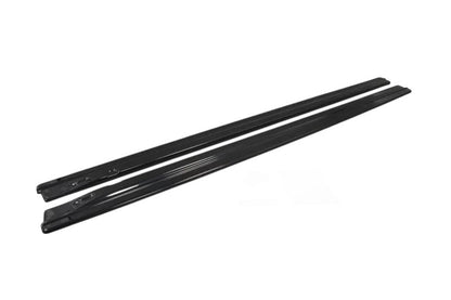 ✨MINIGONNE LATERALI design nero lucido ABS ADATTE per Audi A4 B8✨