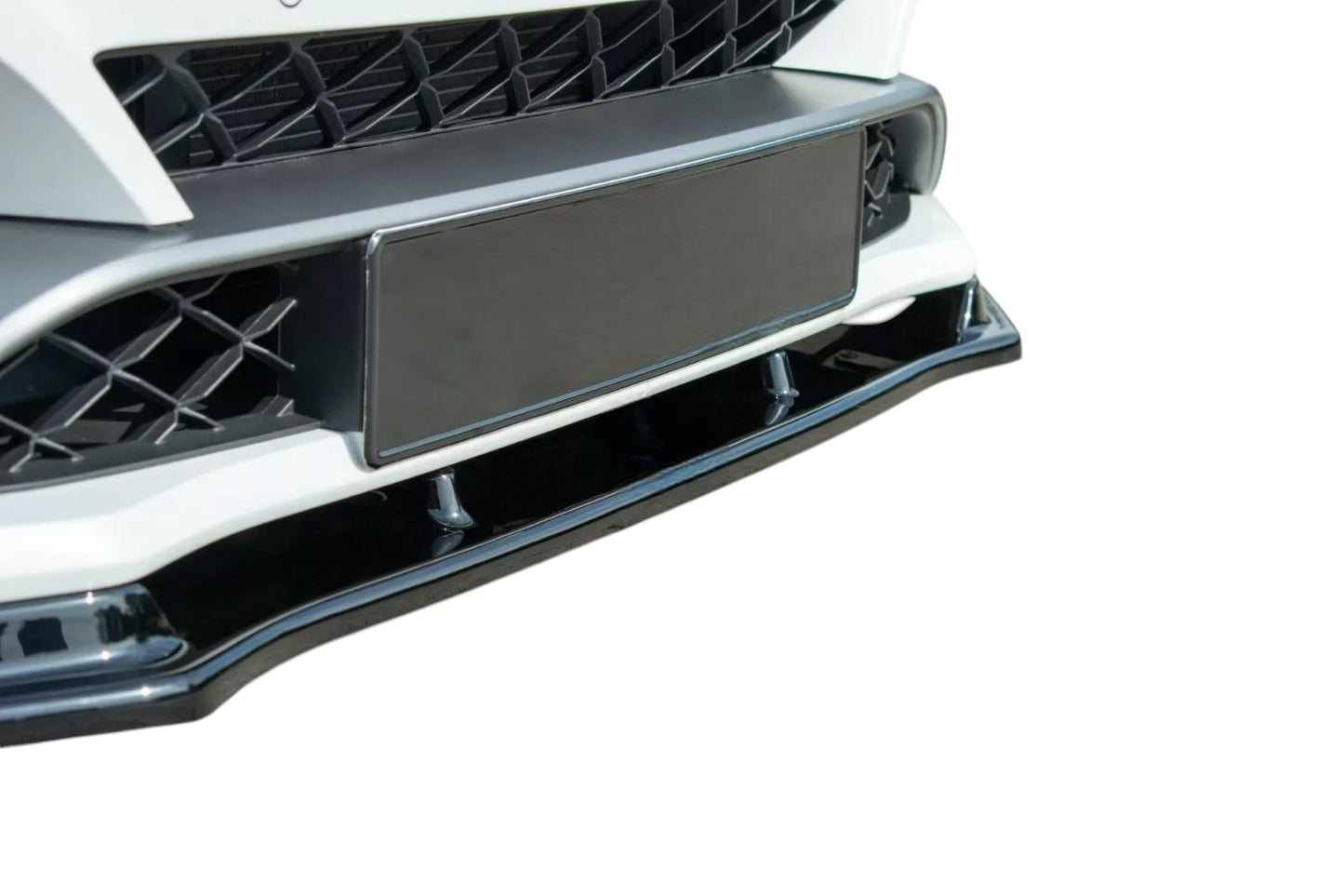 ✨Splitter V1 design nero lucido per Renault Megane Mk4 Rs 18-20 ✨