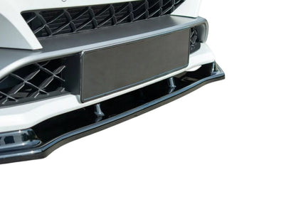 ✨Splitter V1 design nero lucido per Renault Megane Mk4 Rs 18-20 ✨