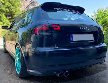 Audi A3 8P Sportback 09-14 Led Luci Posteriori Nero Indicatori di direzione