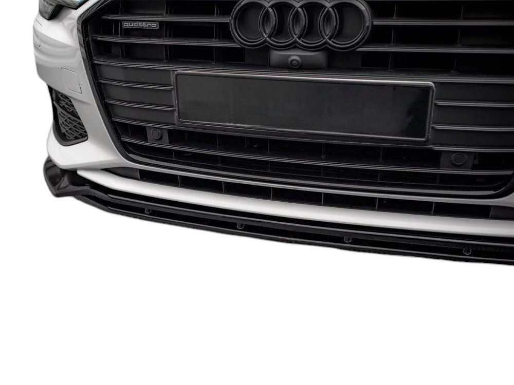 ✨SPLITTER Anteriore V3 Design Lucido Audi A6 C8 2019+✨