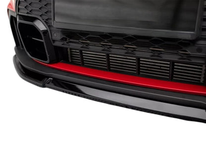 ✨SPLITTER Anteriore V2 ADATTO per Mini Cooper S JCW F56 Lift Nero Lucido ✨