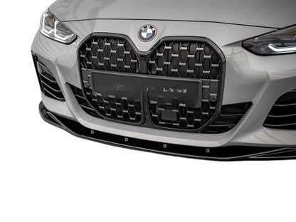 ✨SPLITTER V3 nero lucido design BMW Serie 4 Gran Coupe M-Pack G26 2021+✨