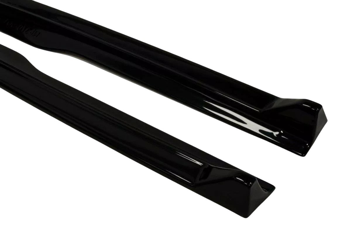 ✨MINIGONNE Laterali Design Nero Lucido ABS Per Nissan 370Z✨