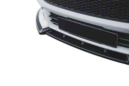 ✨SPLITTER Anteriore V4 design nero lucido per Ford Focus St Mk3 FL 2015-2018✨