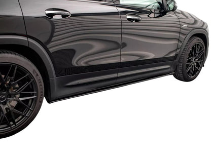 ✨MINIGONNE LATERALI nero lucido ABS per MERCEDES AMG GLB 35 X247 2019+✨