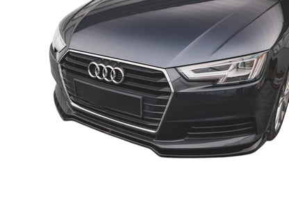 ✨Splitter Anteriore V2 Lucido ABS ADATTO PER Audi A4 B9 2015-2019✨