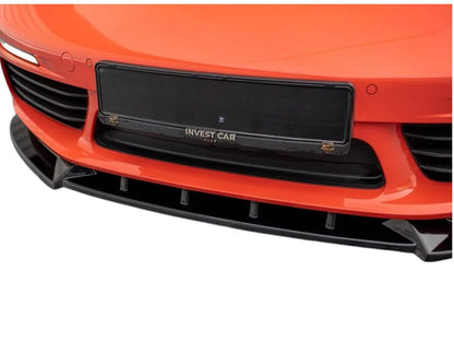 ✨Splitter Anteriore V1 per Porsche 718 Cayman 982c Nero Lucido ABS✨