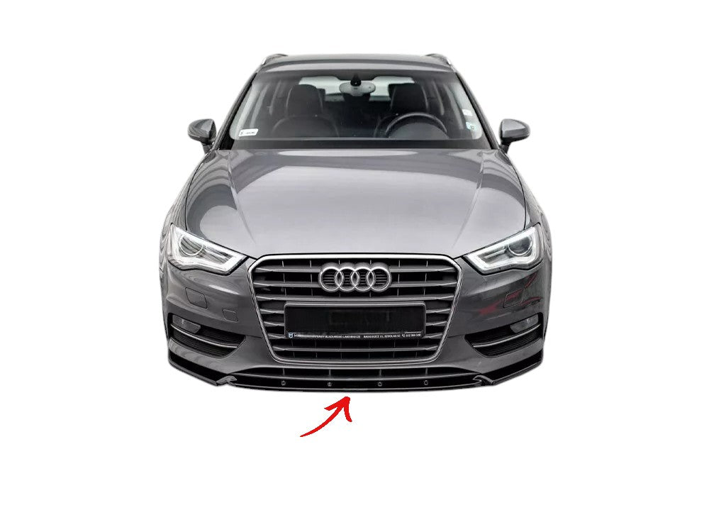✨SPLITTER design lucido ABS per Audi A3 8V Sportback 2013-2019 ✨