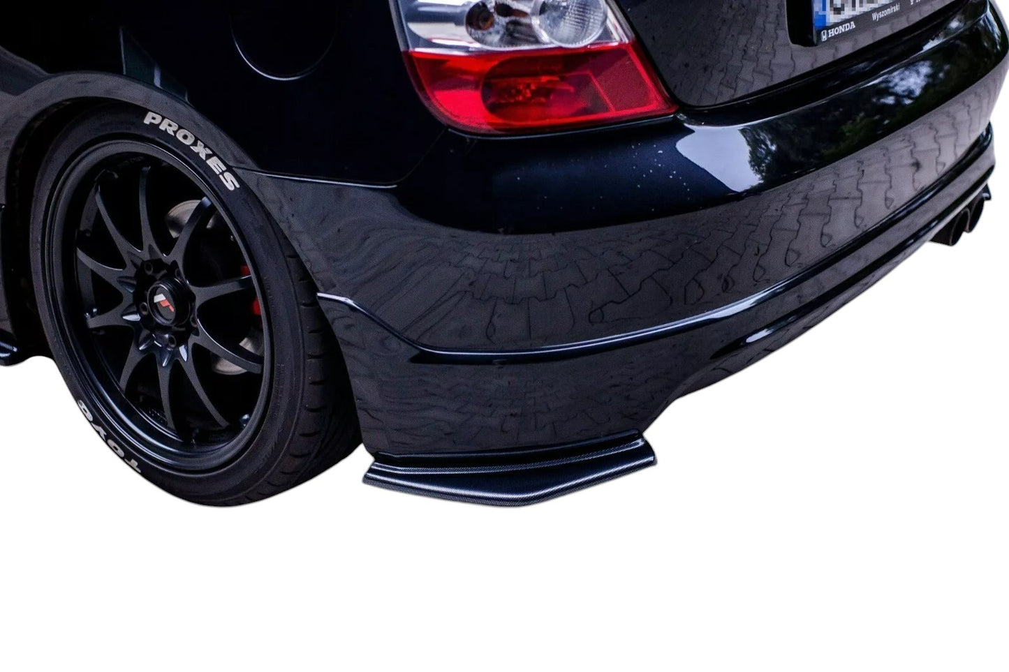 ✨SPLITTER LATERALI POSTERIORI ADATTI per per Honda Civic Ep3 (Mk7) Tipo-R/S FL✨