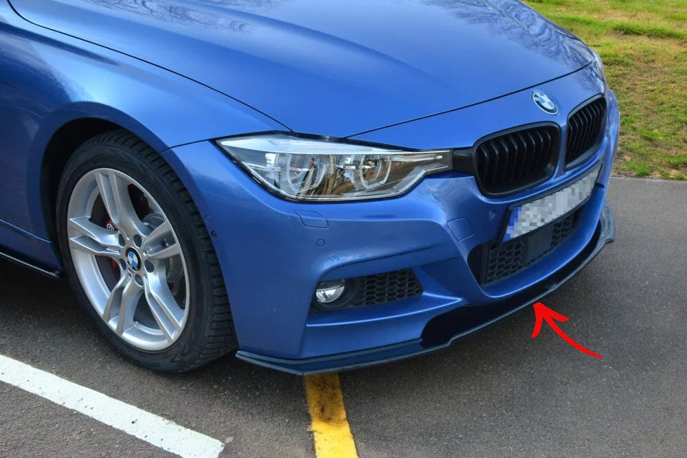✨SPLITTER design ABS per berlina BMW 3-Serie F30 FL M-Sport 2015-2018✨