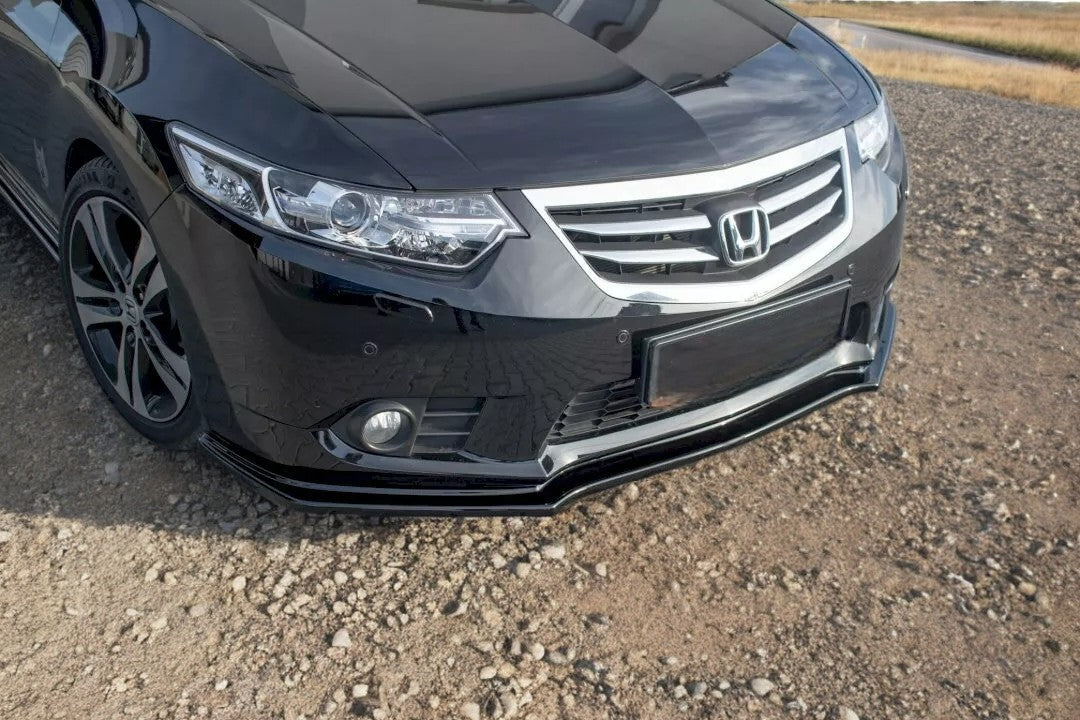 ✨SPLITTER design lucido ADATTO per Honda Accord Mk8 FL CU Series 2011-2015✨