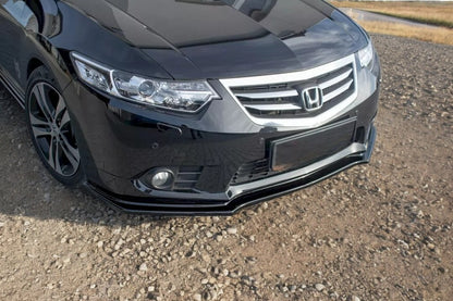 ✨SPLITTER design lucido ADATTO per Honda Accord Mk8 FL CU Series 2011-2015✨
