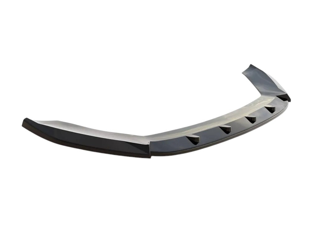 ✨SPLITTER Anteriore V1 Design Nero Lucido ABS per Seat Leon FR/Cupra MK3 12-16✨