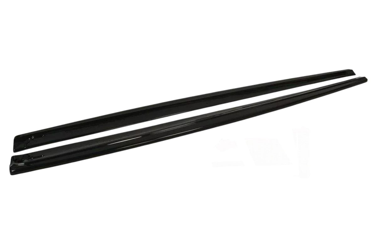 ✨MINIGONNE laterali design nero lucido ABS per SEAT Leon Mk2 MS design 05-09✨